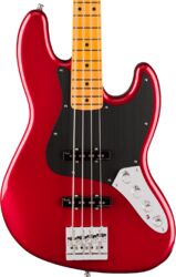 Solid body elektrische bas Fender American Ultra II Jazz Bass (USA, MN) - Sinister red