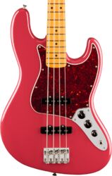 Solid body elektrische bas Fender American Professional Classic Jazz Bass (USA, MN) - Faded Dakota Red