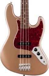 Solid body elektrische bas Fender American Professional Classic Jazz Bass (USA, RW) - Faded Firemist Gold