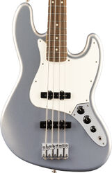 Solid body elektrische bas Fender Player Jazz Bass (MEX, PF) - Silver