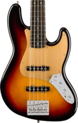 Solid body elektrische bas Fender American Ultra II Jazz Bass V 5-String (USA, EB) - Ultraburst