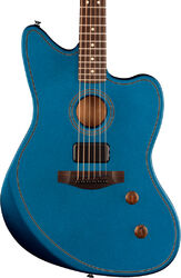 Folk gitaar Fender Acoustasonic Standard Jazzmaster Ltd - Lake placid blue