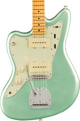 Linkshandige elektrische gitaar Fender American Professional II Jazzmaster Linkshandige (USA, MN) - Mystic surf green