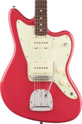 Retro-rock elektrische gitaar Fender American Professional Classic Jazzmaster (USA, RW) - Faded Dakota Red