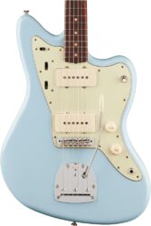 Retro-rock elektrische gitaar Fender Vintera III Mid '60s Jazzmaster (MEX, RW) - Sonic blue