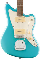 Retro-rock elektrische gitaar Fender Player Jazzmaster II (MEX, RW) - Aquatone blue