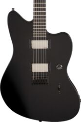 Retro-rock elektrische gitaar Fender Jim Root Jazzmaster (USA, EB) - Flat black