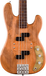 Solid body elektrische bas Fender Stories Collection Lee Sklar Precision Bass (USA, RW) - natural