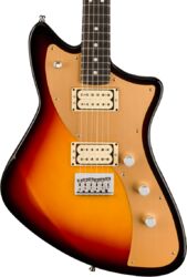 Retro-rock elektrische gitaar Fender American Ultra II Meteroa (USA, EB) - Ultraburst