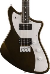 Retro-rock elektrische gitaar Fender American Ultra II Meteroa (USA, EB) - Texas Tea