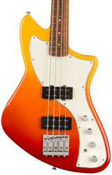 Solid body elektrische bas Fender Player Plus Active Meteora Bass (MEX, PF) - Tequila sunrise