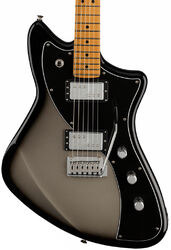 Retro-rock elektrische gitaar Fender Player Plus Meteora HH (MEX, MN) - Silver burst