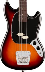 Solid body elektrische bas Fender American Professional Classic Mustang Bass (USA, RW) - 3-Color Sunburst