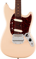 Retro-rock elektrische gitaar Fender Vintera III Mid '60s Mustang (MEX, RW) - olympic white