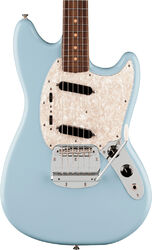 Retro-rock elektrische gitaar Fender Vintera III Mid '60s Mustang (MEX, RW) - sonic blue
