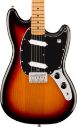 Retro-rock elektrische gitaar Fender Player II Mustang (MEX, MN) - 3-color sunburst