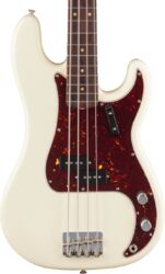 Solid body elektrische bas Fender American Vintage II 1960 Precision Bass (USA, RW) - Olympic white