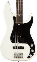 Solid body elektrische bas Fender American Performer Precision Bass (USA, RW) - Arctic white
