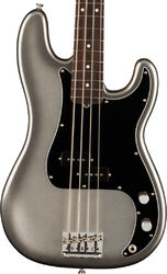 Solid body elektrische bas Fender American Professional II Precision Bass (USA, RW) - Mercury