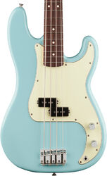 Solid body elektrische bas Fender 75th Anniversary Player II Precision Bass (MEX, RW) - daphne blue