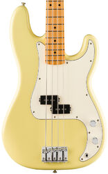 Solid body elektrische bas Fender Player II Precision Bass (MEX, MN) - Hialeah yellow