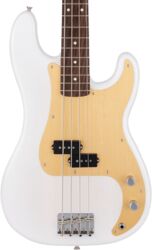Solid body elektrische bas Fender Made in Japan Traditional 50s Jazz Bass (RW) - White blonde