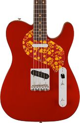 Kenmerkende elektrische gitaar Fender Raphael Saadiq Telecaster Ltd (USA, RW) - dark metallic red
