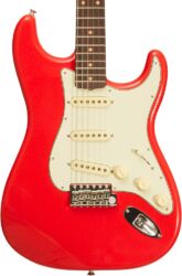 Elektrische gitaar in strat vorm Fender American Vintage II 1961 Stratocaster Ltd (USA, RW) - fiesta red