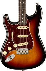 Linkshandige elektrische gitaar Fender American Professional II Stratocaster Linkshandige  (USA, RW) - 3-color sunburst