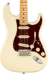 Elektrische gitaar in str-vorm Fender American Professional II Stratocaster (USA, MN) - Olympic white