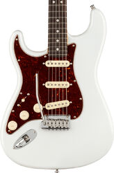 Linkshandige elektrische gitaar Fender American Ultra Stratocaster Linkshandige (USA, RW) - Arctic pearl