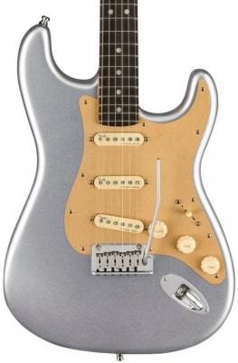 Solid body elektrische gitaar Fender American Ultra Stratocaster Ltd (USA, EB) - Quicksilver