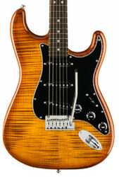 Elektrische gitaar in str-vorm Fender American Ultra Stratocaster Ltd (USA, EB) - Tiger's eye