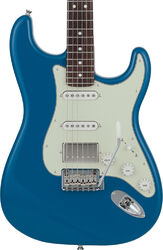Elektrische gitaar in strat vorm Fender Made in Japan Hybrid II Stratocaster HSS (RW) - Forest Blue