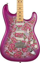 Elektrische gitaar in strat vorm Fender Made in Japan Stratocaster Ltd - Pink paisley
