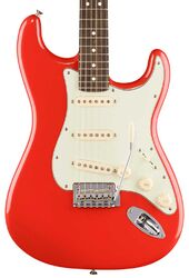 Elektrische gitaar in strat vorm Fender Player II Stratocaster Ltd (MEX, RW) - fiesta red