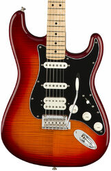 Elektrische gitaar in str-vorm Fender Player Stratocaster HSS Plus Top (MEX, MN) - Aged cherry burst