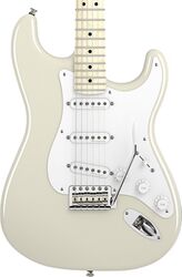 Elektrische gitaar in str-vorm Fender Stratocaster Eric Clapton (USA, MN) - Olympic white