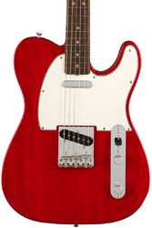 Televorm elektrische gitaar Fender American Vintage II 1963 Telecaster (USA, RW) - Crimson red transparent
