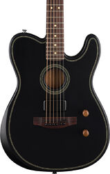 Volksgitaar Fender Acoustasonic Standard Telecaster (RW) - Black