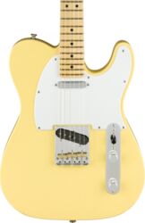Televorm elektrische gitaar Fender American Performer Telecaster (USA, MN) - Vintage white