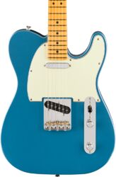 Televorm elektrische gitaar Fender American Professional Classic Telecaster (USA, MN) - Faded lake placid blue