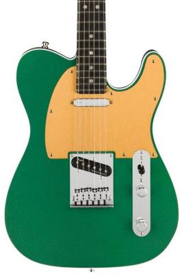 Solid body elektrische gitaar Fender FSR American Ultra Telecaster Ltd - Mystic pine green