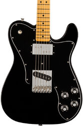 Televorm elektrische gitaar Fender American Vintage II 1977 Telecaster Custom (USA, MN) - Black