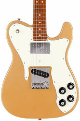 Televorm elektrische gitaar Fender Made in Japan Telecaster Custom Roasted Maple (MN) - Gold
