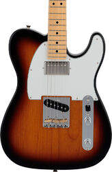 Televorm elektrische gitaar Fender Made in Japan Hybrid II Telecaster SH (MN) - 3-Color Sunburst
