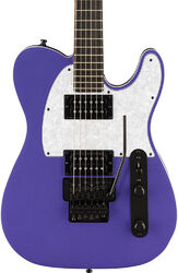 Televorm elektrische gitaar Fender Player Fusion Telecaster HH Floyd Rose Ltd (MEX, EB) - Aura Metallic