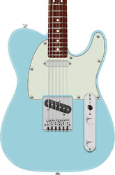 Televorm elektrische gitaar Fender 75th Anniversary Player II Telecaster (MEX, RW) - daphne blue