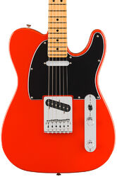 Player Telecaster II (MEX, MN) - coral red