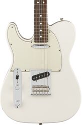 Linkshandige elektrische gitaar Fender Player Telecaster Gaucher (MEX, PF) - Polar white